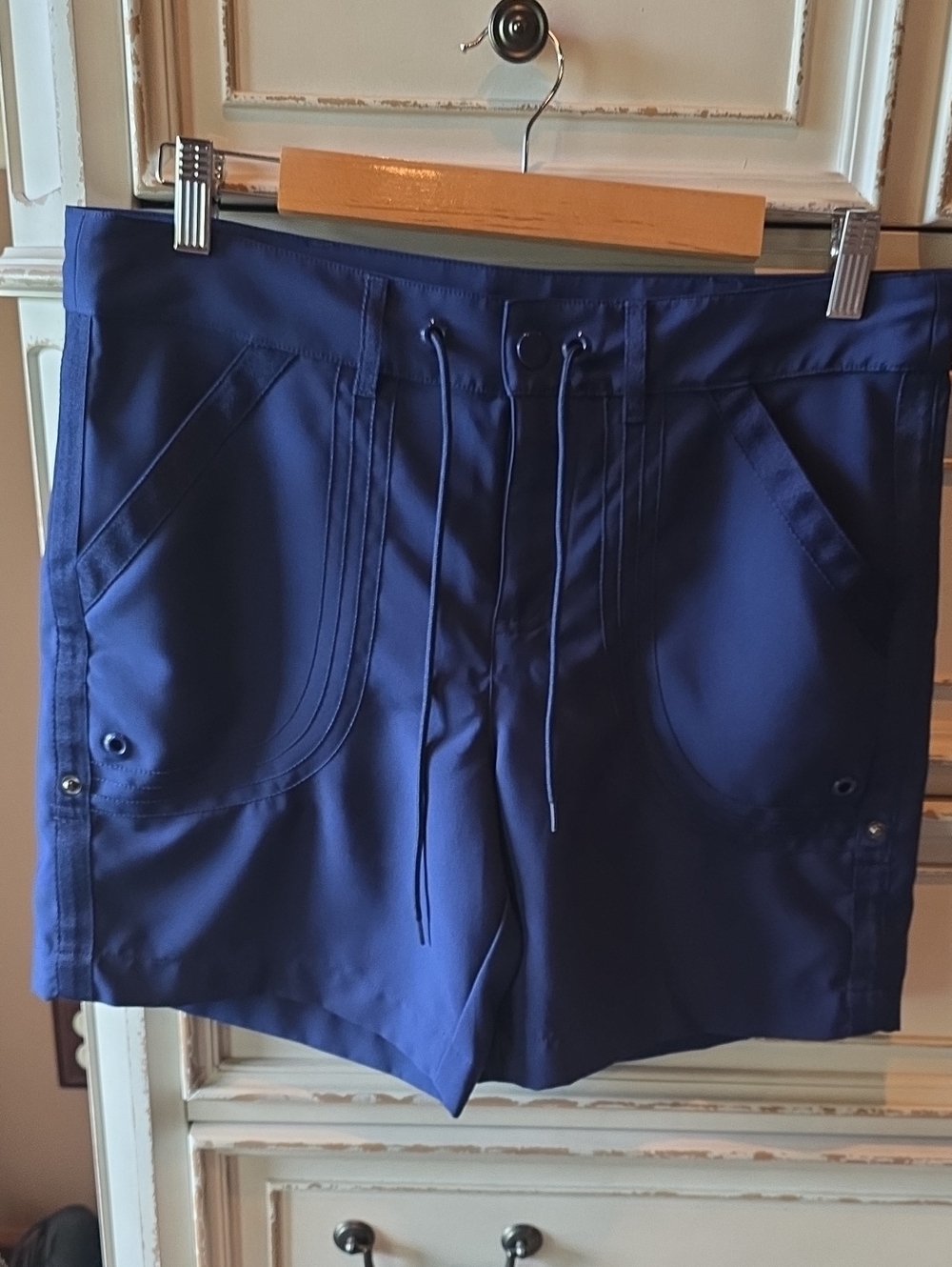 Jag Jeans Navy Blue Women's Swim Coverup Shorts